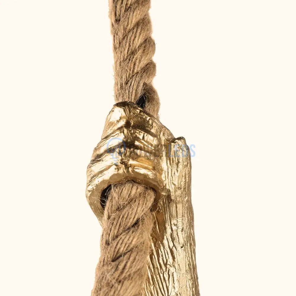 Pendul 1xE27 Monkey Gold AURIE Lighting Fixtures
