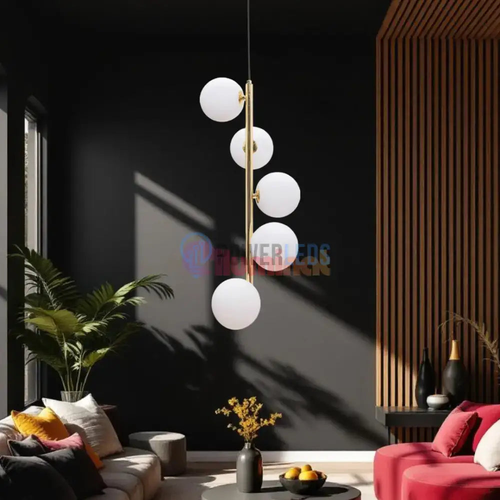 Pendul Abajur ALI Gold Premium powerleds.ro