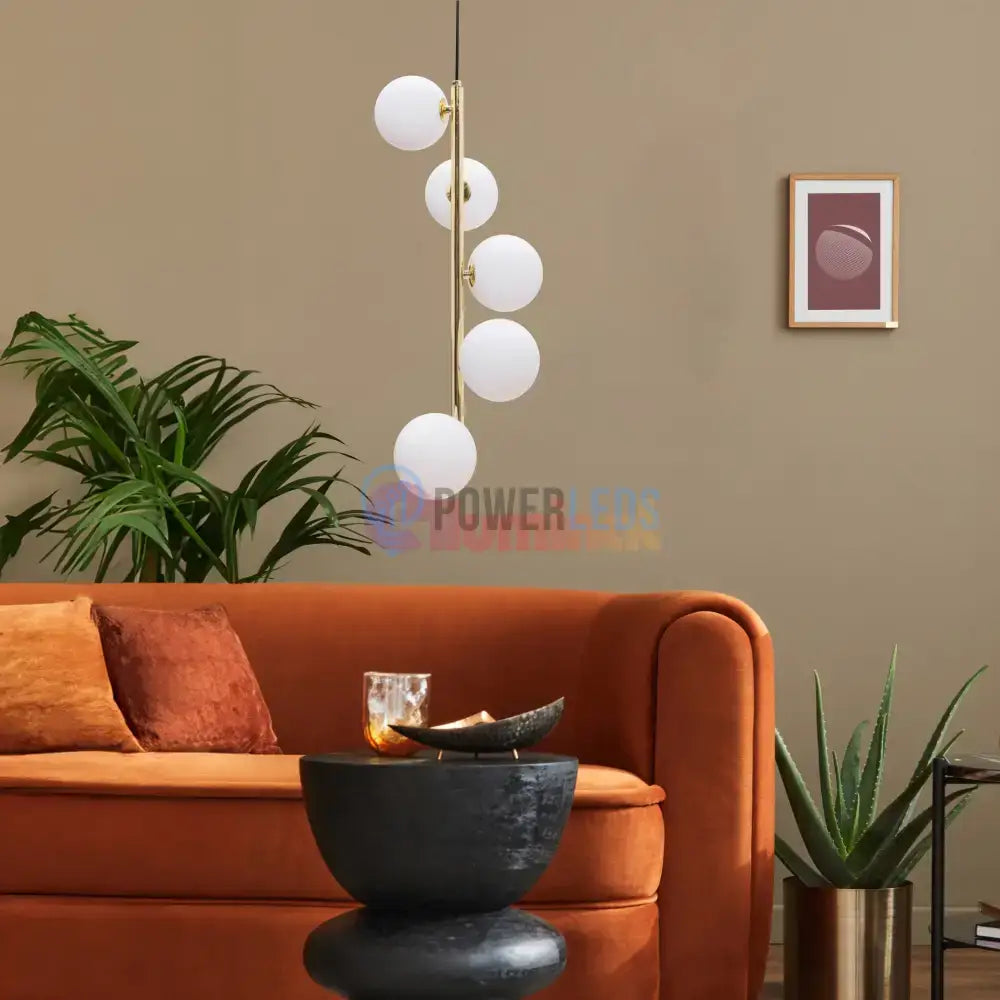 Pendul Abajur ALI Gold Premium powerleds.ro