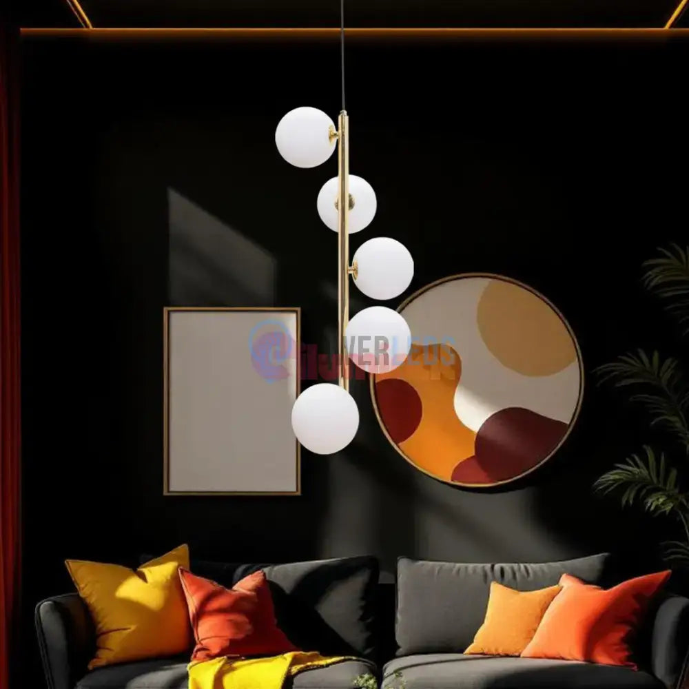 Pendul Abajur ALI Gold Premium powerleds.ro