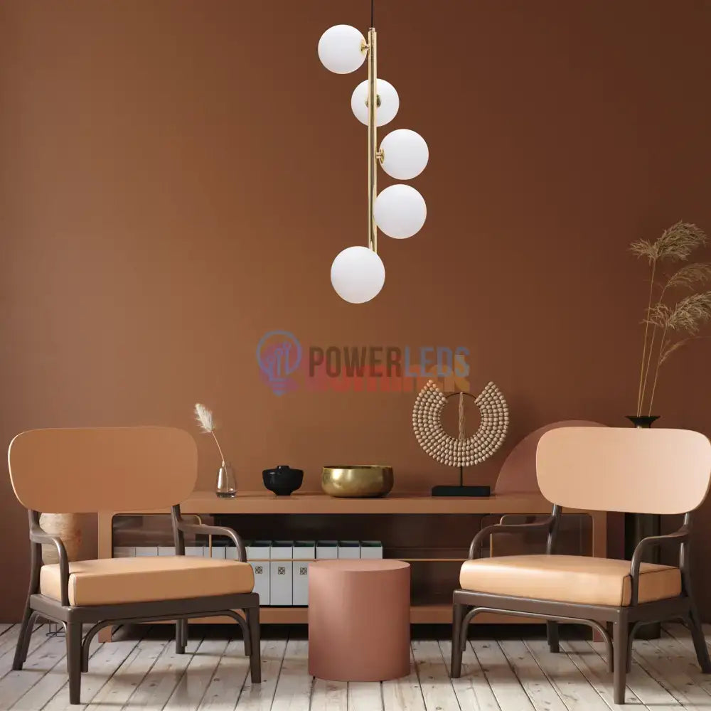 Pendul Abajur ALI Gold Premium powerleds.ro