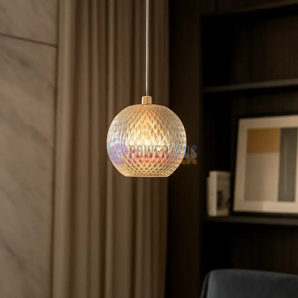 Pendul Abajur 1xG9 Gold powerleds.ro