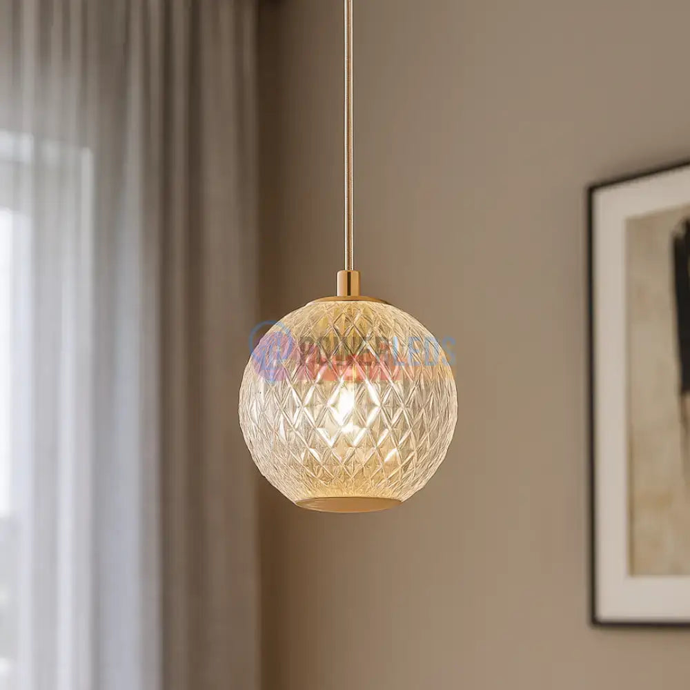 Pendul Abajur 1xG9 Gold powerleds.ro