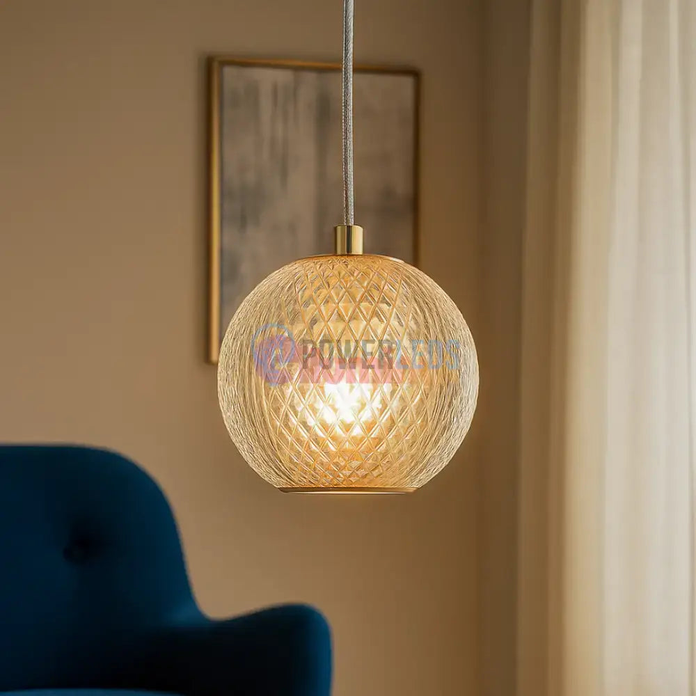 Pendul Abajur 1xG9 Gold powerleds.ro