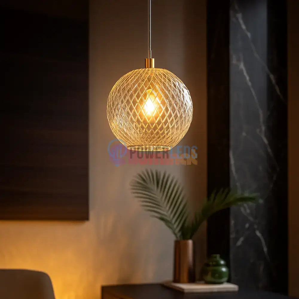 Pendul Abajur 1xG9 Gold powerleds.ro