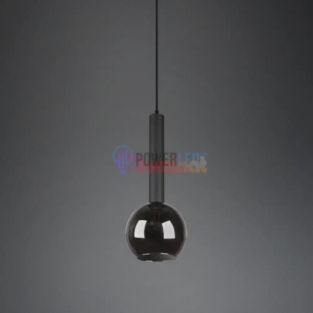 Pendul Abajur fumuriu CLAYTON powerleds.ro