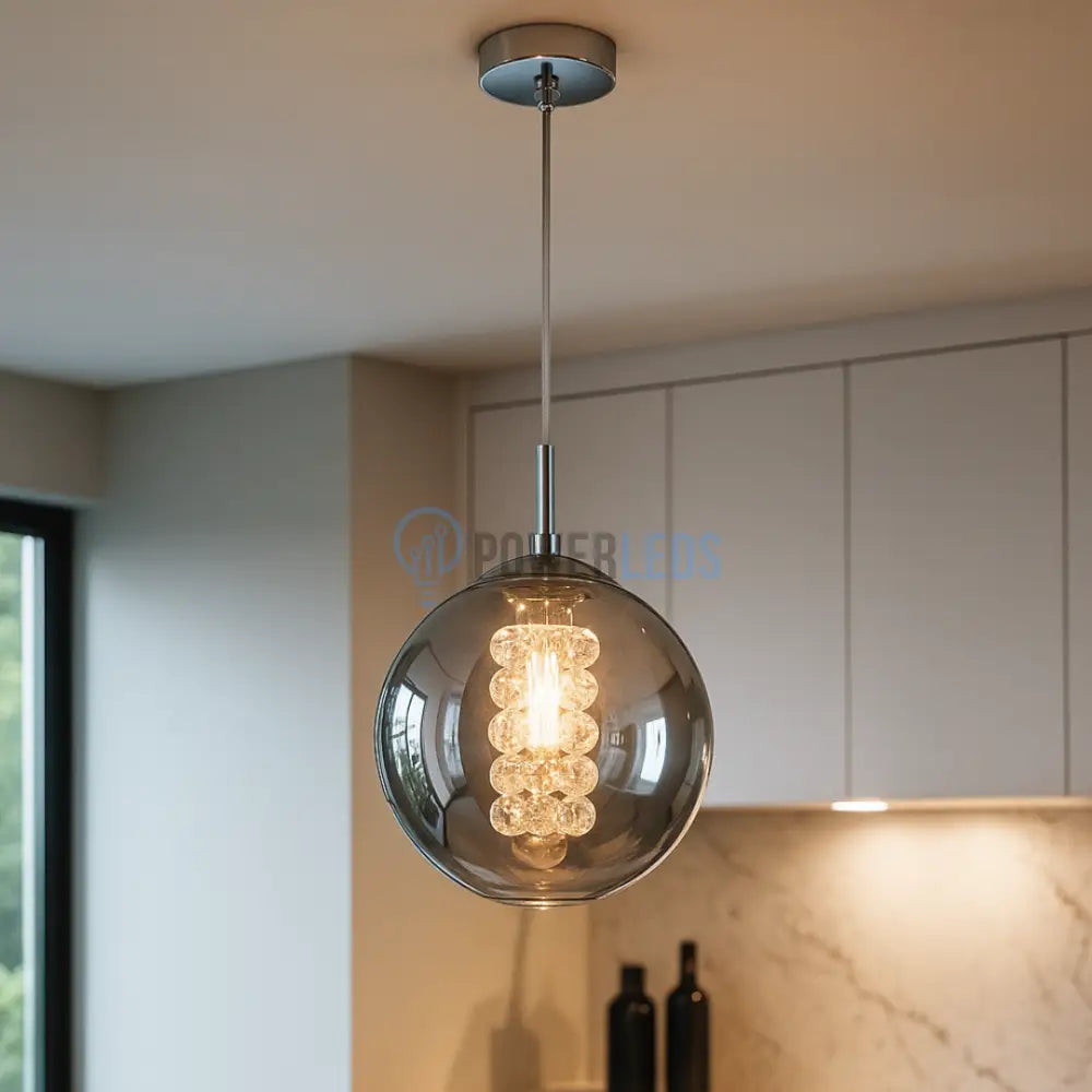Pendul Abajur 1xG9 Chrome (Copy) powerleds.ro