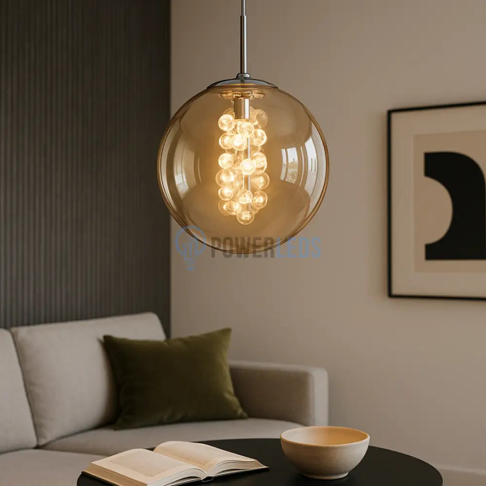 Pendul Abajur 1xG9 Chrome powerleds.ro
