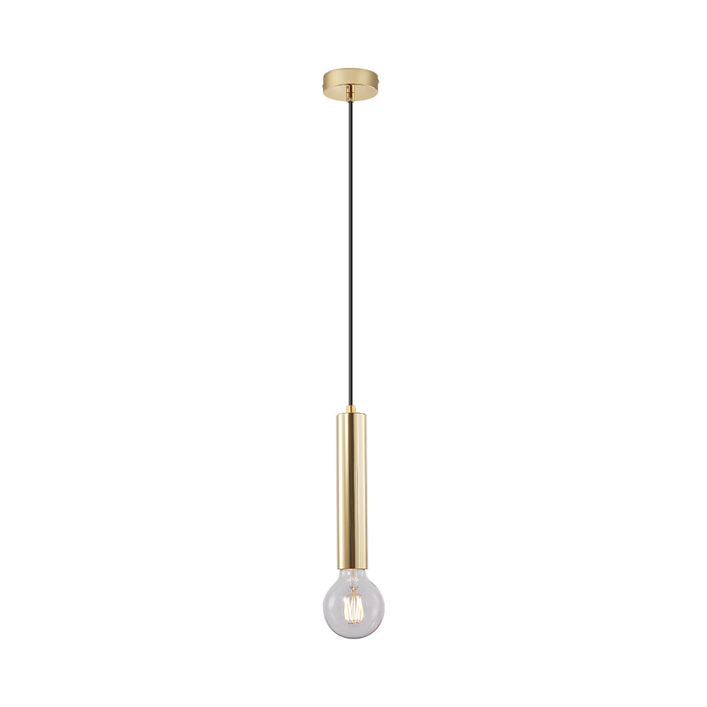 Pendul Nordic Cilindric Exquisite Golden 1xE27