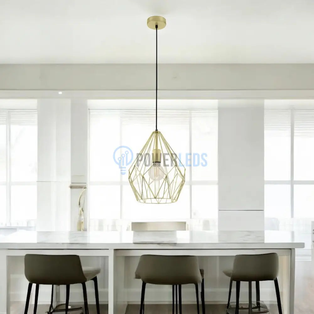 Pendul CARLTON Gold 110CM Eglo AURIE / SUSPENDATE Lighting Fixtures