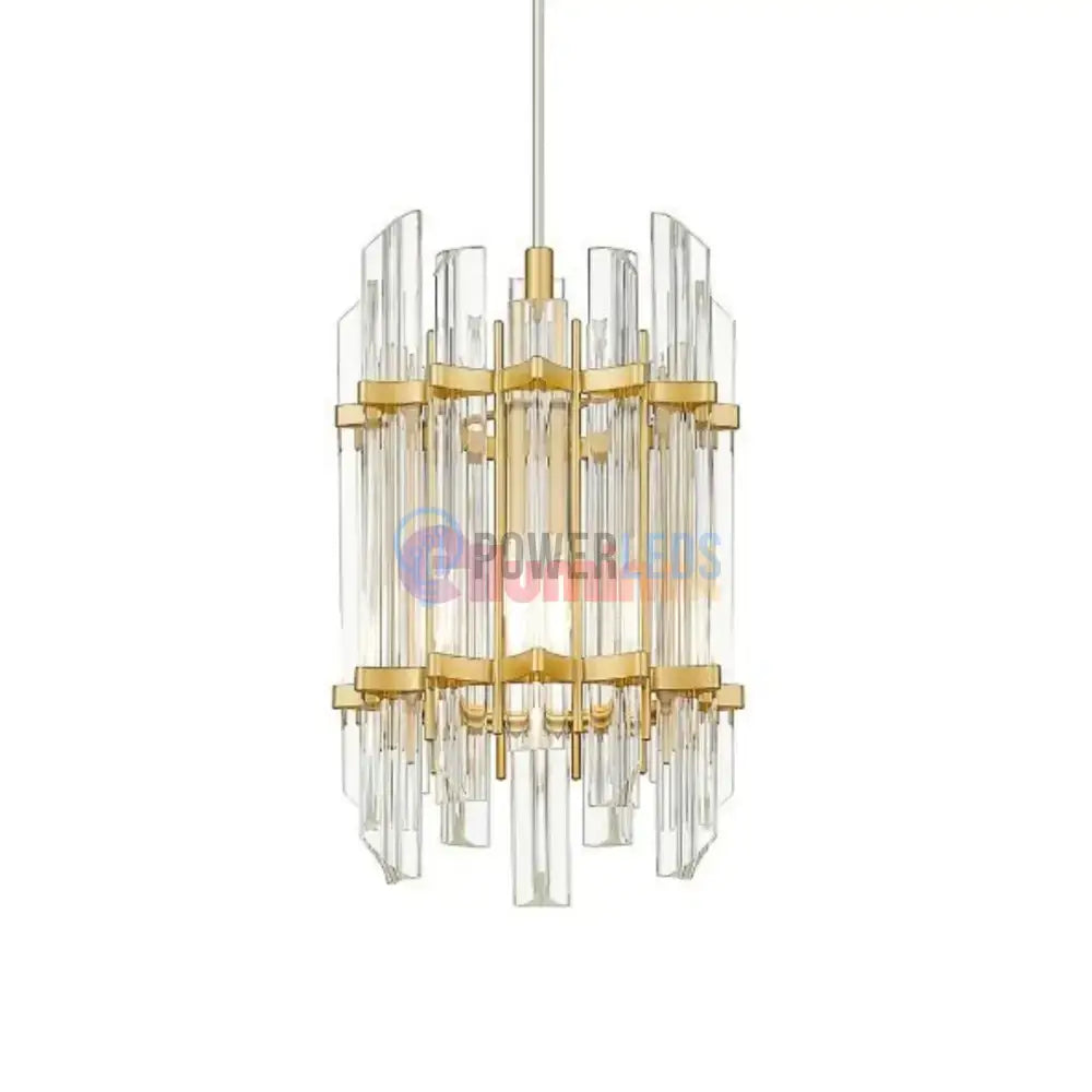 Pendul 1xE14 Gold Brillo powerleds.ro