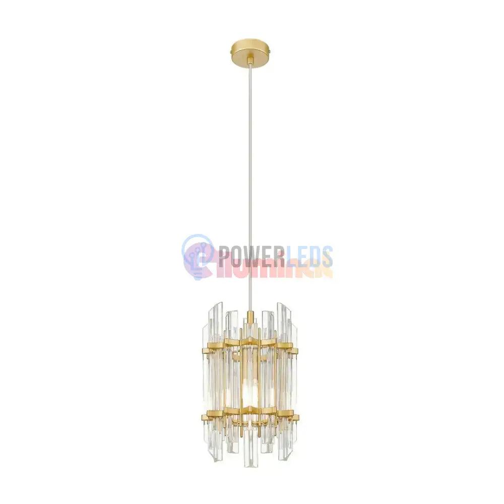 Pendul 1xE14 Gold Brillo powerleds.ro