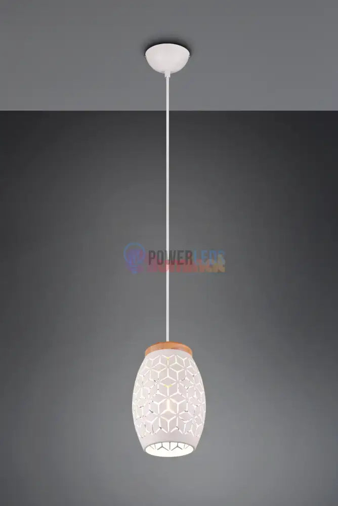 Pendul BIDAR 1xE27 Alb ALBA / VINTAGE SI RETRO DESIGN Lighting Fixtures