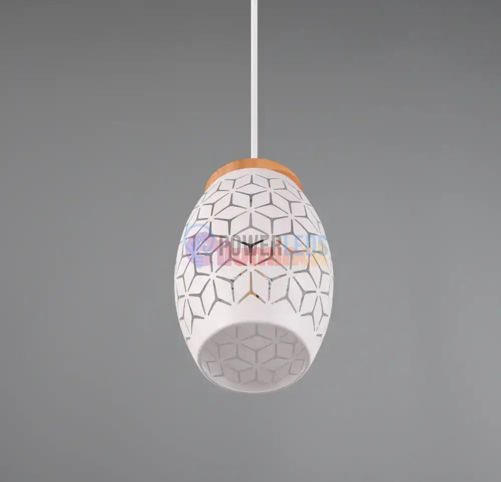 Pendul BIDAR 1xE27 Alb ALBA / VINTAGE SI RETRO DESIGN Lighting Fixtures
