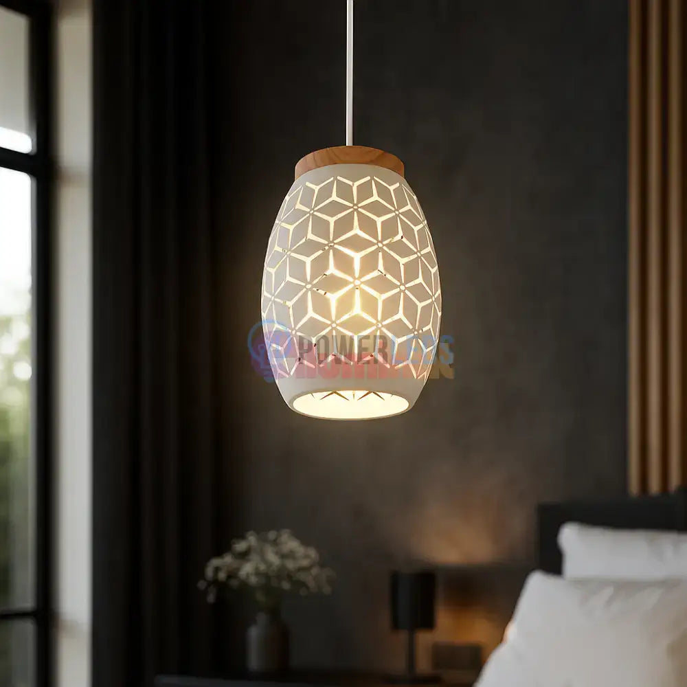 Pendul BIDAR 1xE27 Alb ALBA / VINTAGE SI RETRO DESIGN Lighting Fixtures