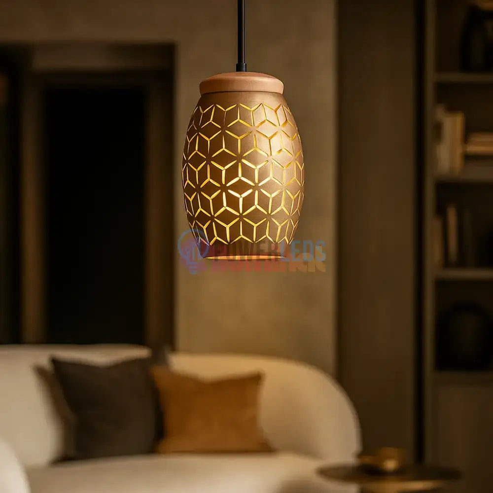 Pendul BIDAR 1xE27 Maro MARO / LUXURY Lighting Fixtures