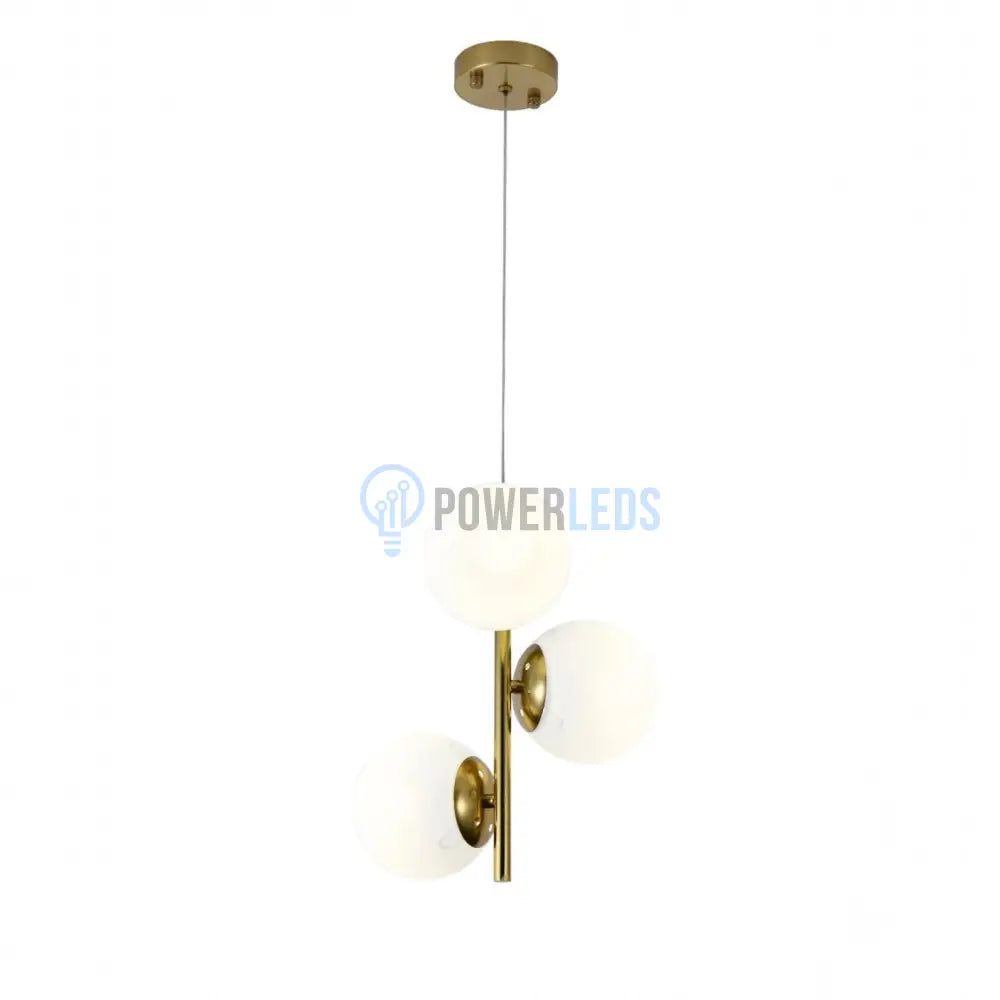 Pendul DIONIS Gold Abajur Mat 3xE27 Chandeliers