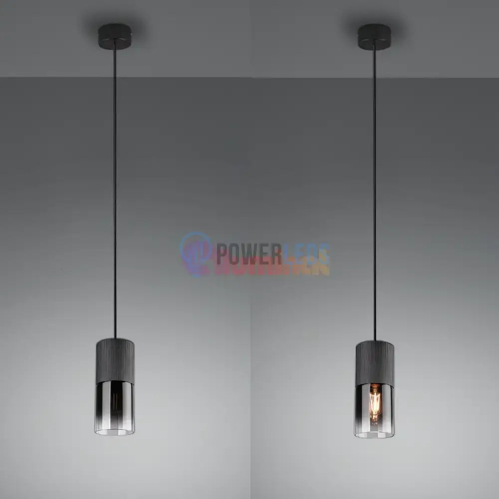 Pendul Fumuriu 1xE27 ROBIN powerleds.ro