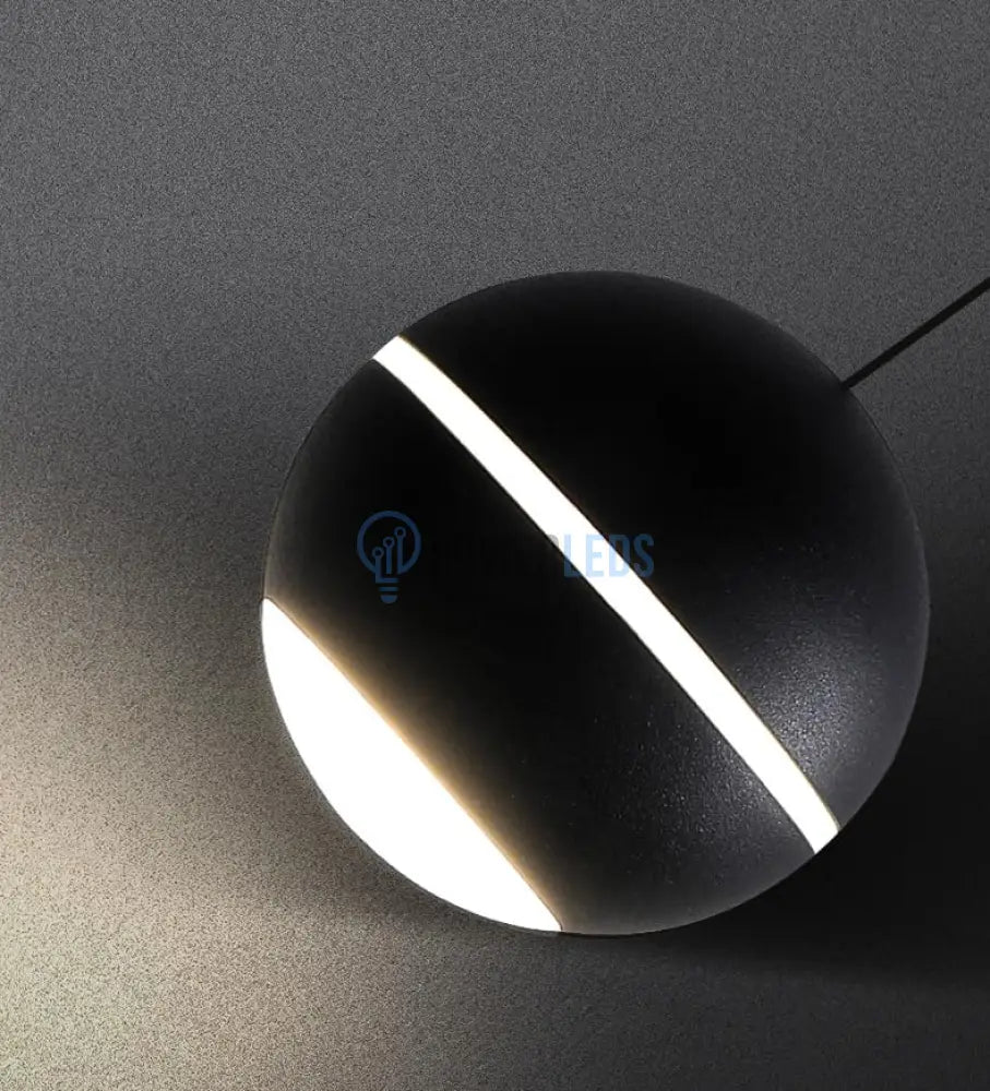 Pendul LED 12W S10 Black Reglabil Pull UP/DOWN powerleds.ro