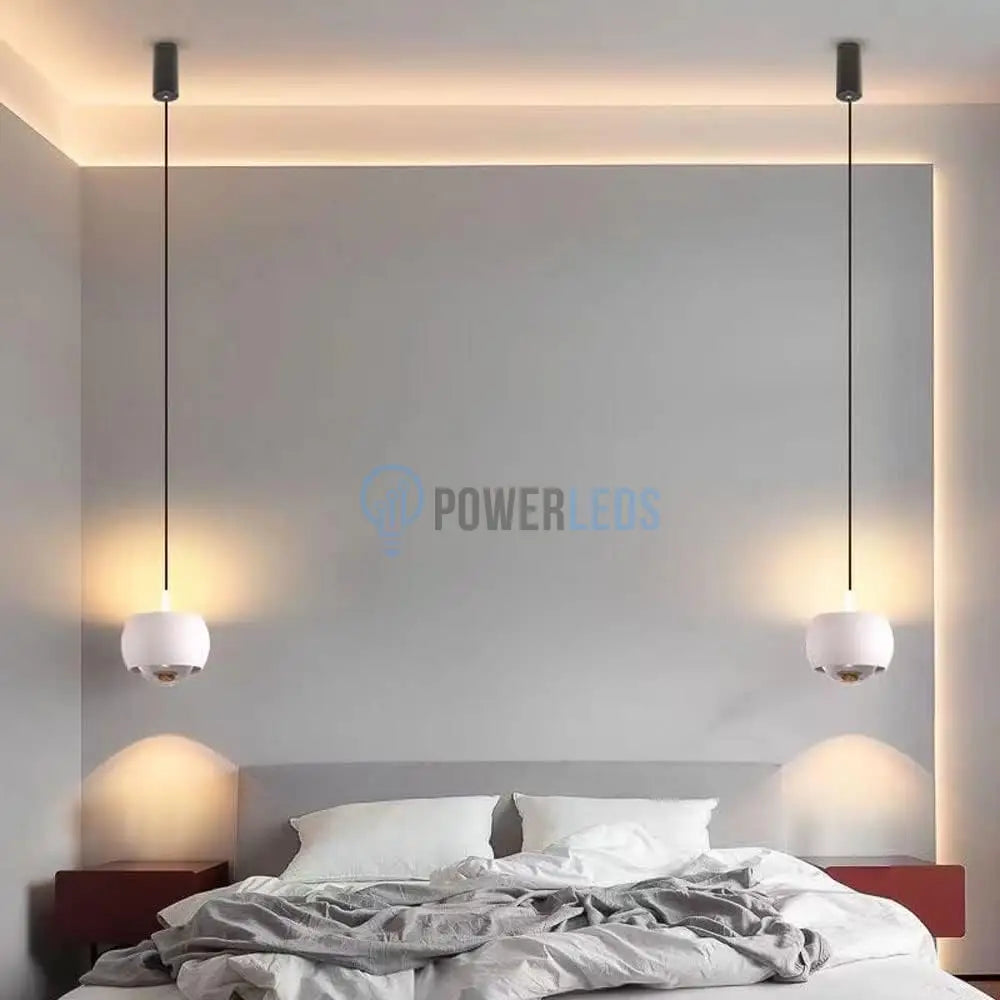 Pendul LED 12W Z2 Alb Reglabil Pull UP/DOWN powerleds.ro