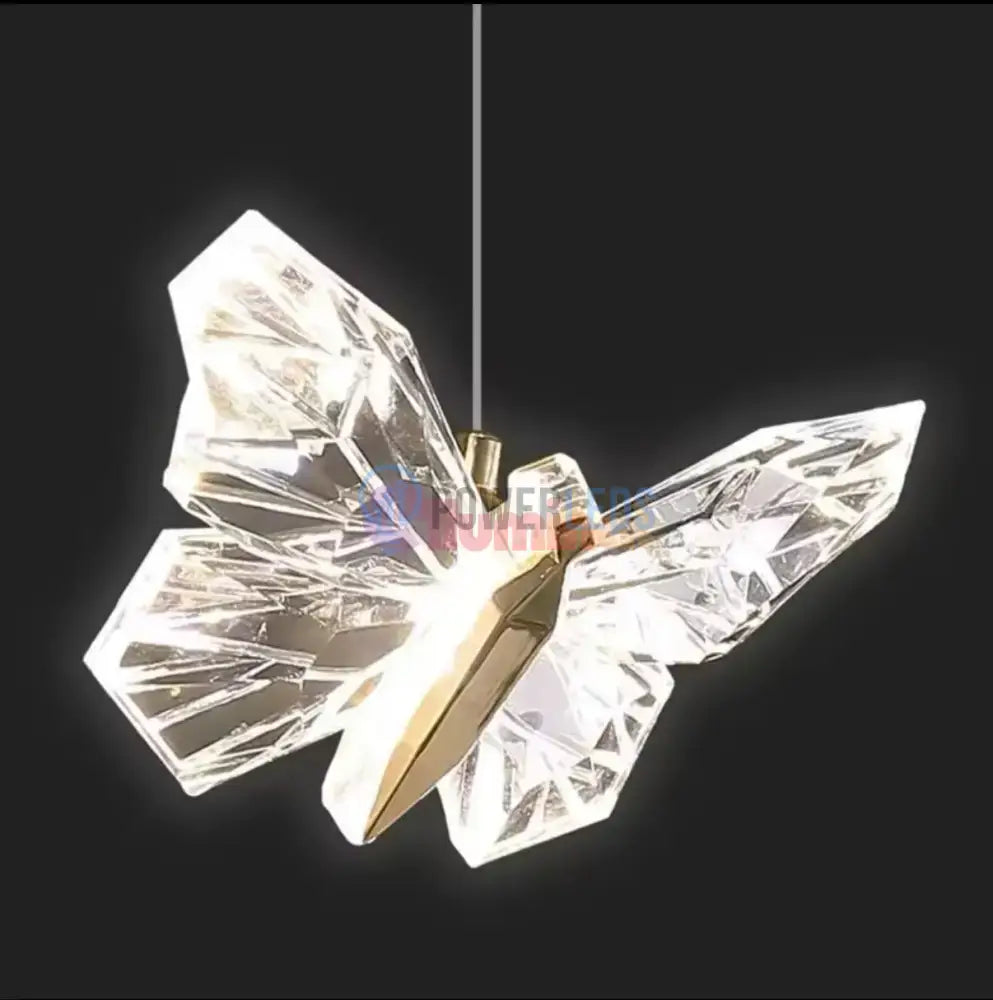 Pendul LED Gold Butterfly 12W powerleds.ro