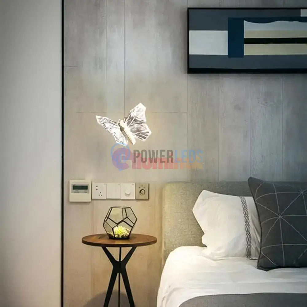 Pendul LED Gold Butterfly 12W powerleds.ro