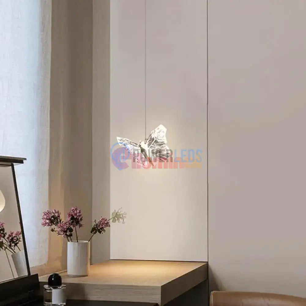 Pendul LED Gold Butterfly 12W powerleds.ro