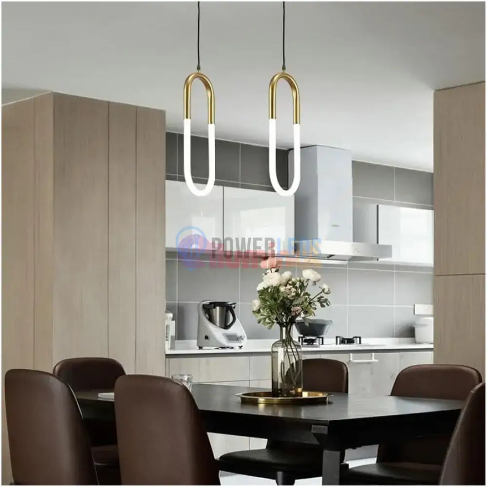 Lustra LED Suspendata HALO Gold Echivalent 140W SUSPENDATE / AURIE / 100CM led ceiling light