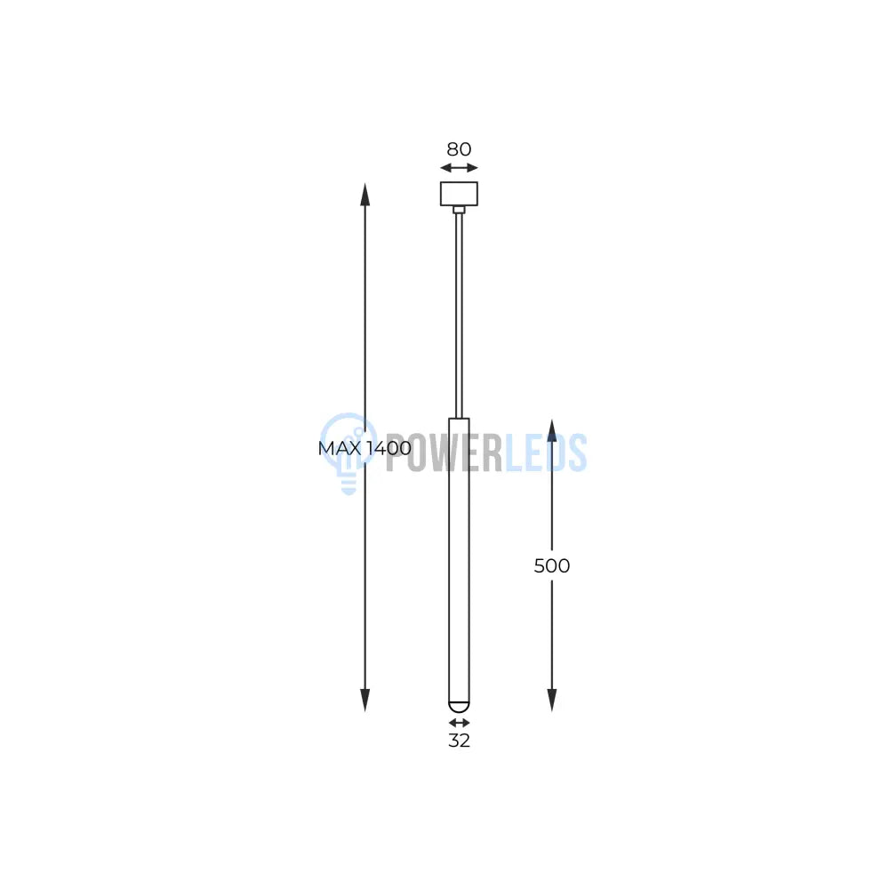 Pendul LED LOYA Chrome UltraSlim Premium powerleds.ro