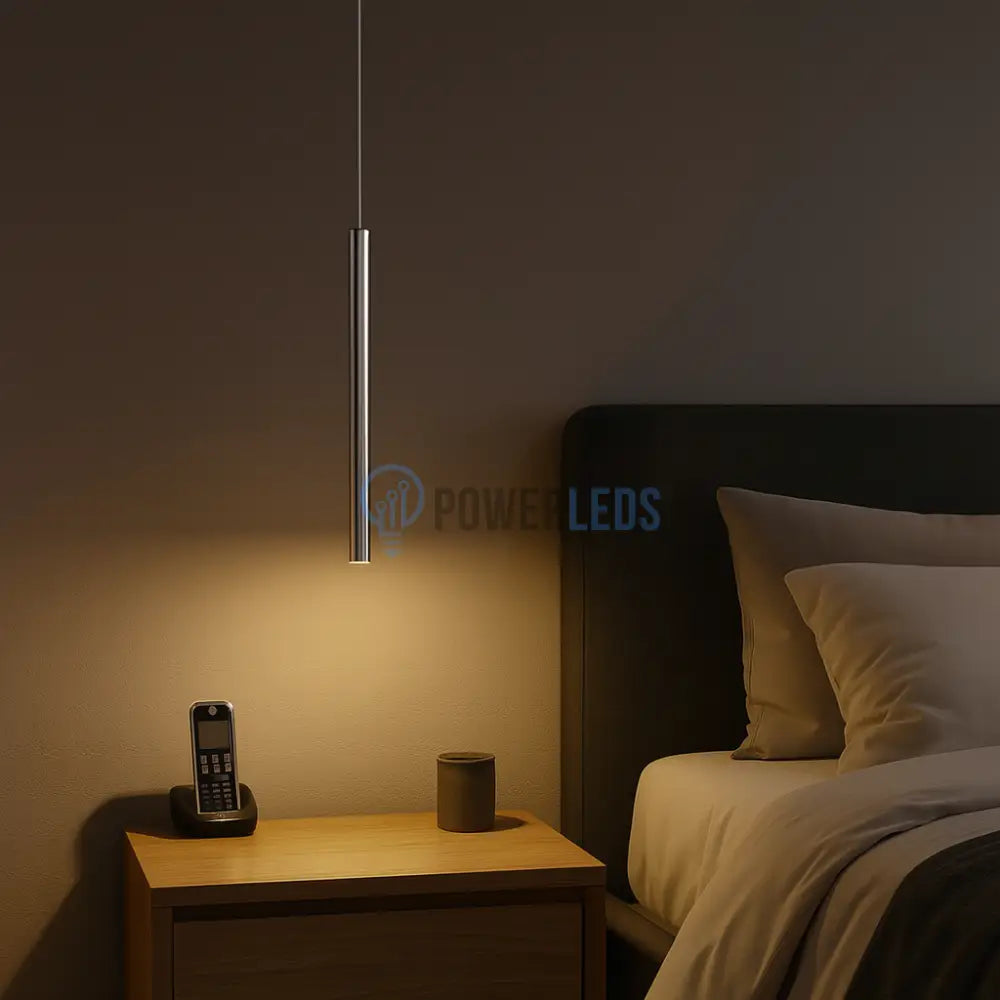 Pendul LED LOYA Chrome UltraSlim Premium powerleds.ro