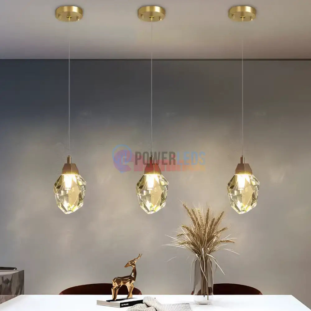 Pendul LED Cristal Drops powerleds.ro