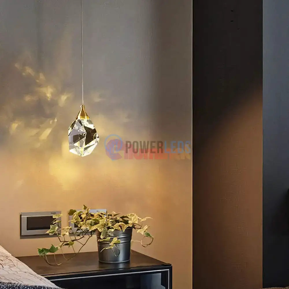 Pendul LED Cristal Drops powerleds.ro