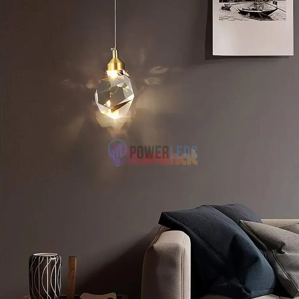 Pendul LED Cristal Drops powerleds.ro