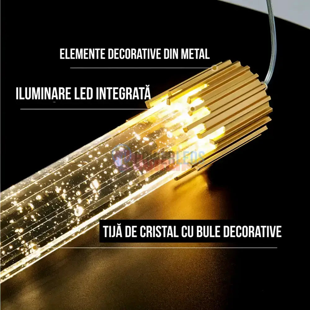 Pendul LED Cristal Nuvella powerleds.ro