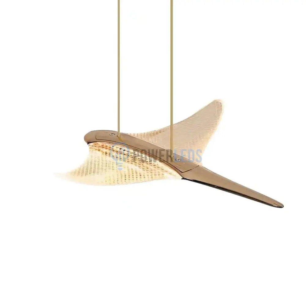 Pendul LED Luxury Golden Seagull powerleds.ro