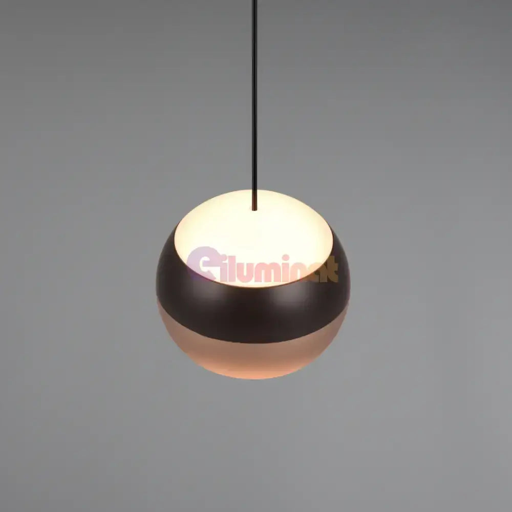 Pendul LED Orbit Pull Down 3 lumini din buton, Dimabil powerleds.ro