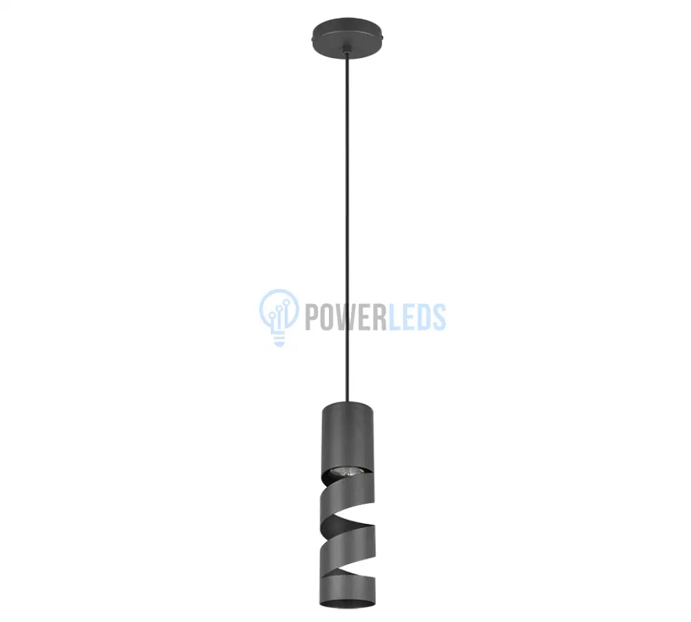 Pendul LED STREAM Black 1xGU10 NEAGRA / LUXURY Lighting Fixtures