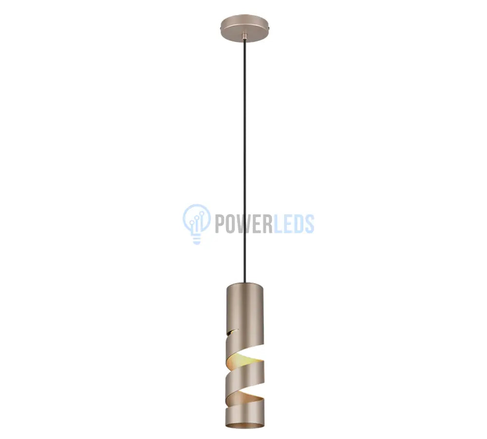 Pendul LED STREAM Coffee 1xGU10 MARO / LUXURY Lighting Fixtures