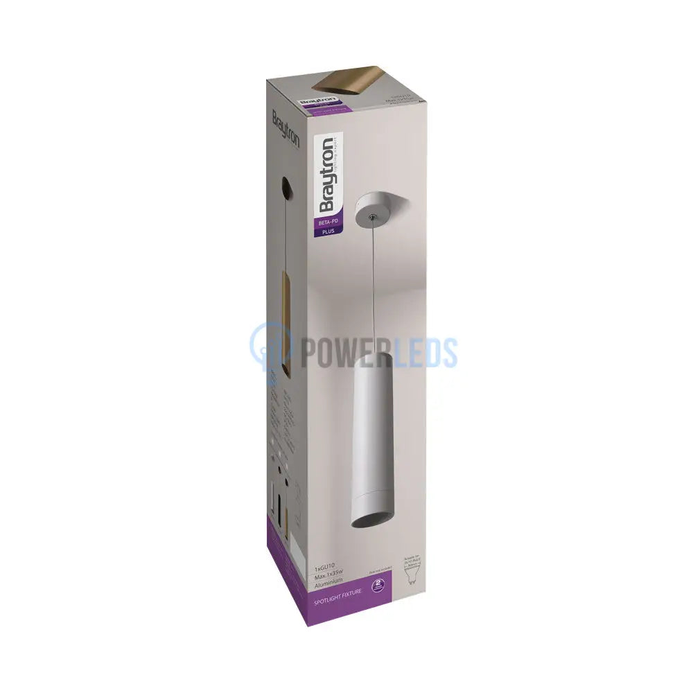 Pendul Metalic Beta 1Xgu10 Alb Lighting Fixtures