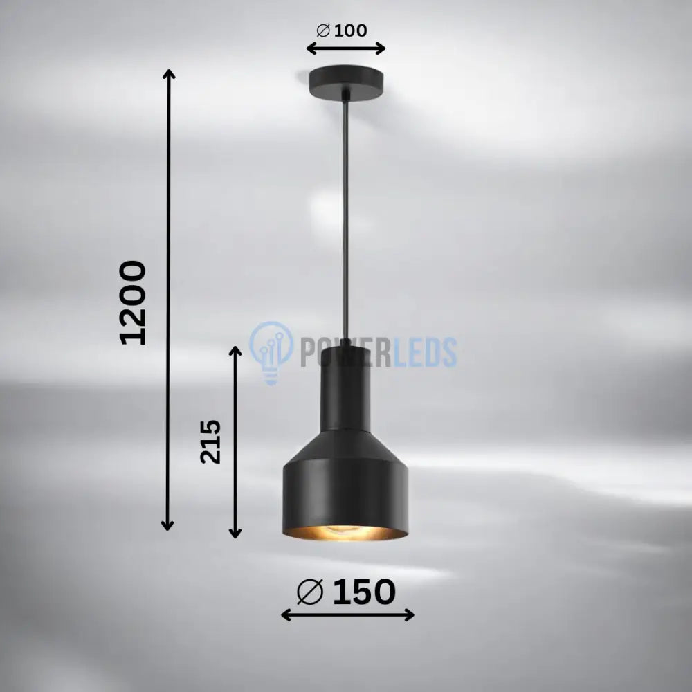 Pendul Modern E27 Arcane Black Lighting Fixtures