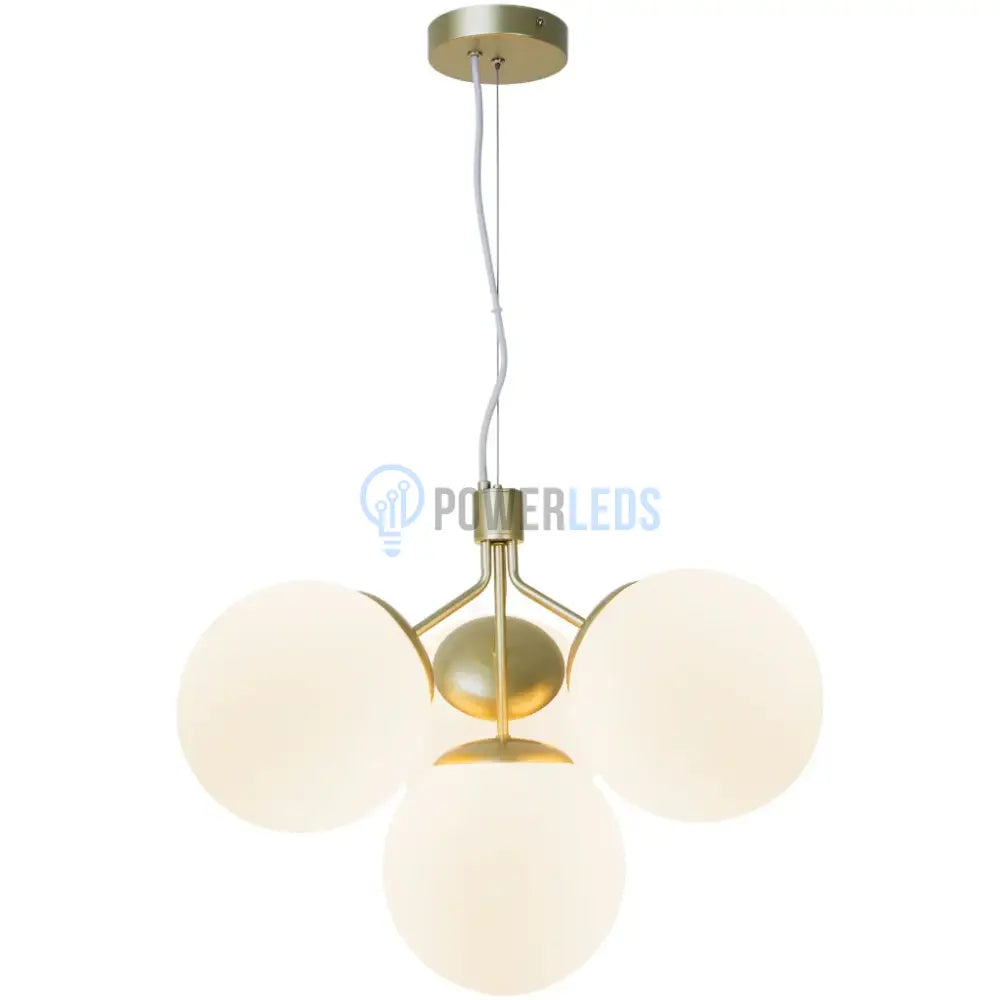 Pendul Nordic Abajur Mat 4xE27 Gold AURIE / NORDIC Lighting Fixtures