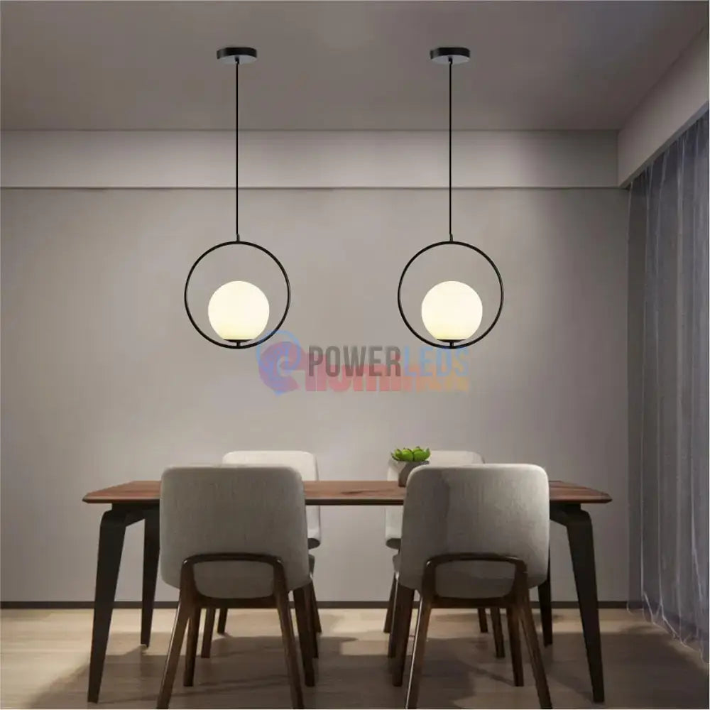 Pendul Nordic Full Moon Black powerleds.ro