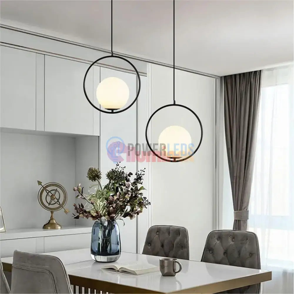 Pendul Nordic Full Moon Black powerleds.ro
