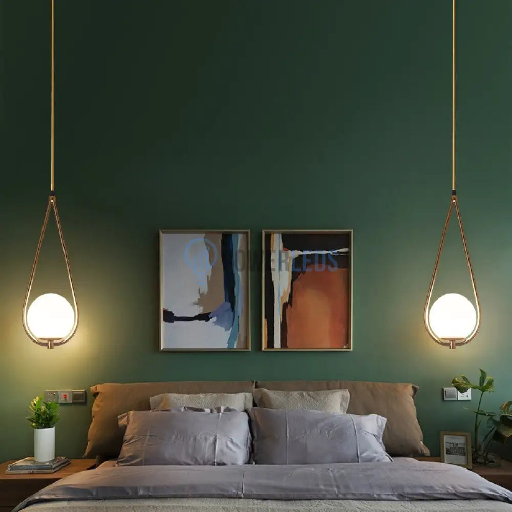 Pendul Nordic Golden Tear Lighting Fixtures