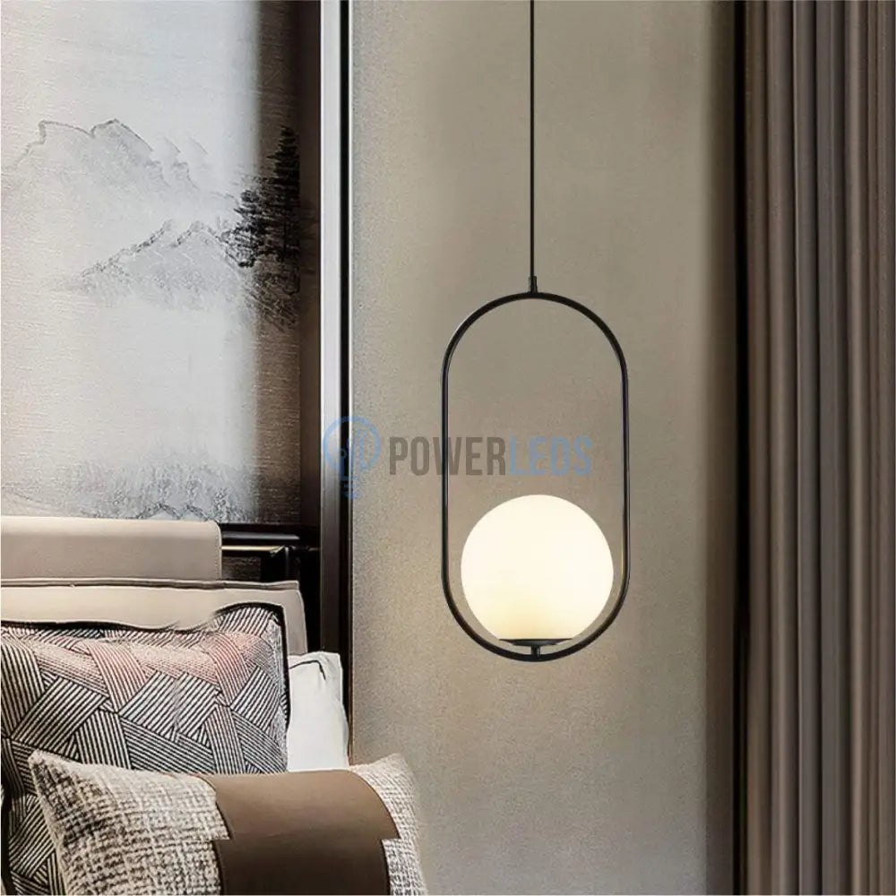 Pendul Nordic Half Moon Black powerleds.ro