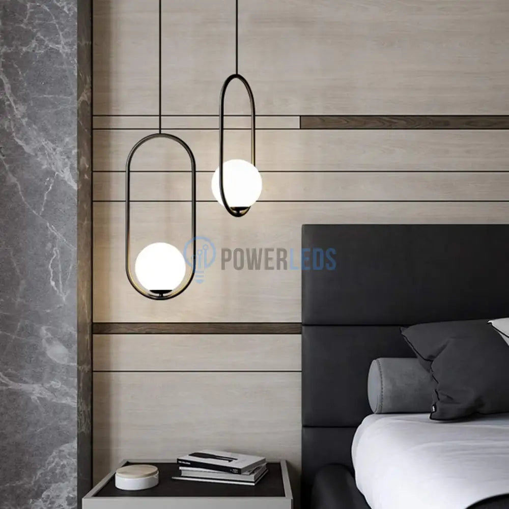 Pendul Nordic Half Moon Black powerleds.ro