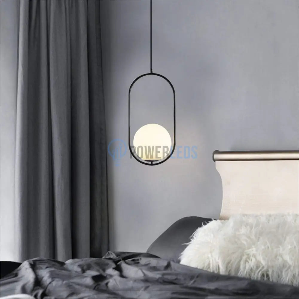 Pendul Nordic Half Moon Black powerleds.ro