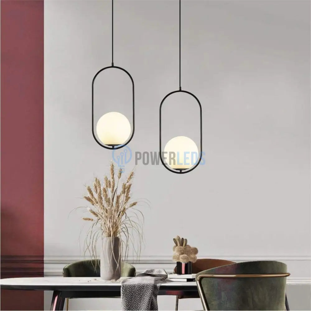 Pendul Nordic Half Moon Black powerleds.ro