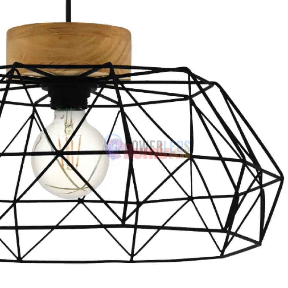 Pendul PADSTOW Black & Brown 110CM Eglo NEAGRA / ABAJUR Lighting Fixtures