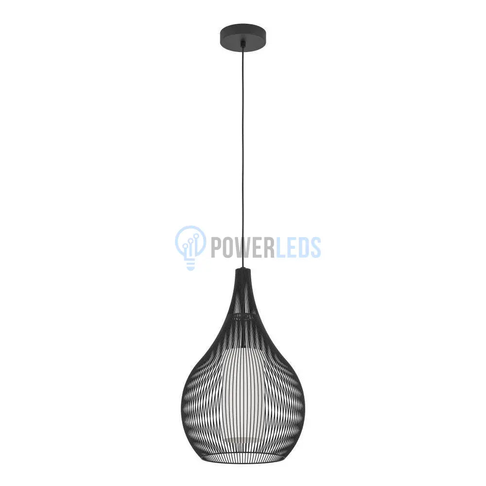 Pendul RAZONI 1 Black 110CM NEAGRA / ABAJUR Lighting Fixtures